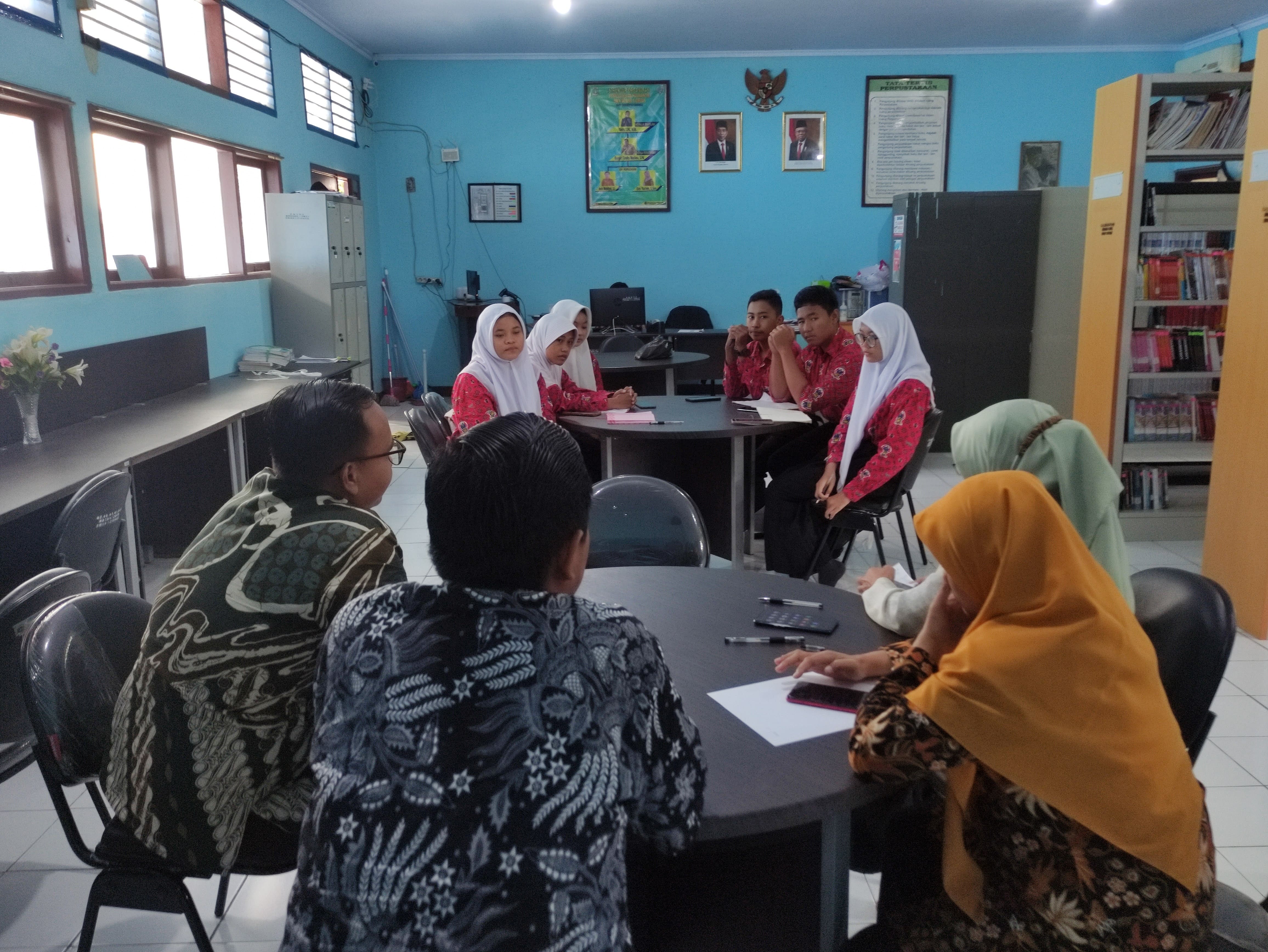 Perpustakaan SMAN 1 Ciruas Siap Menjadi Pusat Diskusi Akademik