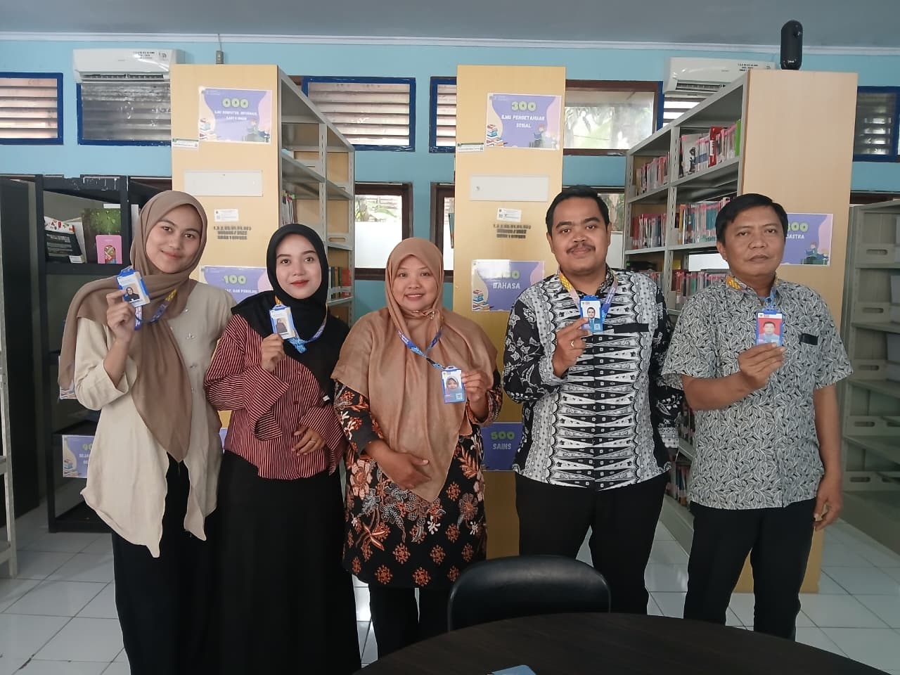 Perpustakaan SMAN 1 Ciruas Terima Mahasiswa Praktik dari UIN Sultan Maulana Hasanuddin Banten
